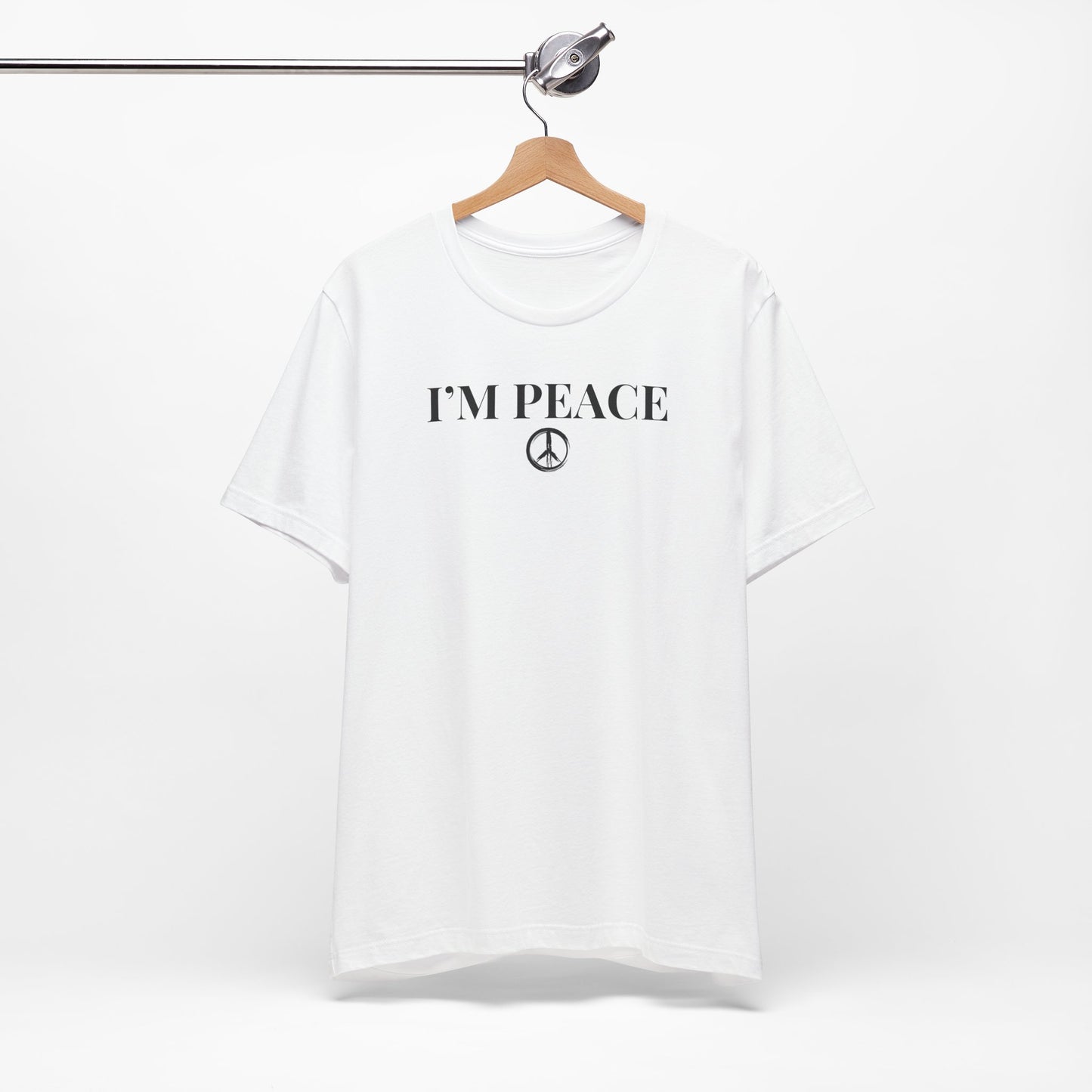 Couples Funny T-Shirts, "I Come in Peace" & "I'm Peace"