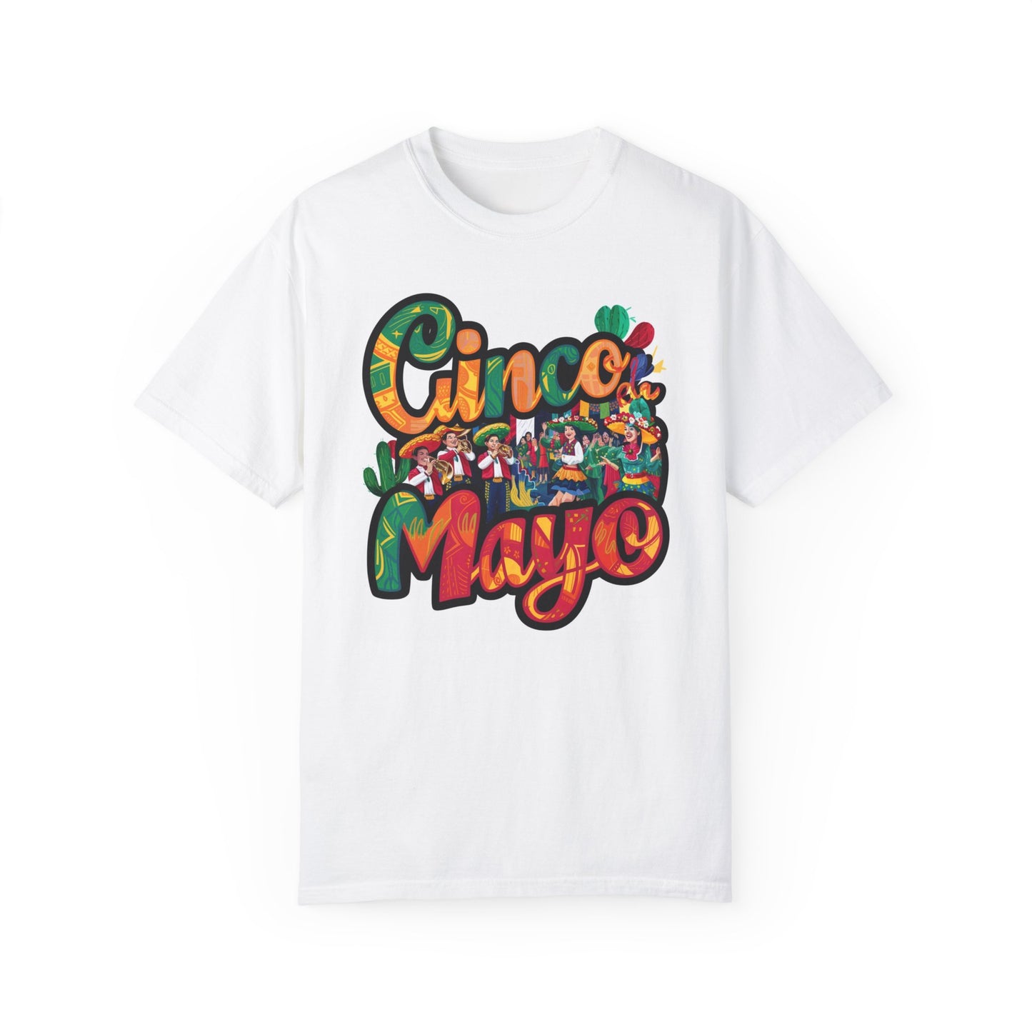 Fiesta Vibes Tee - Celebrate Cinco de Mayo in Style!