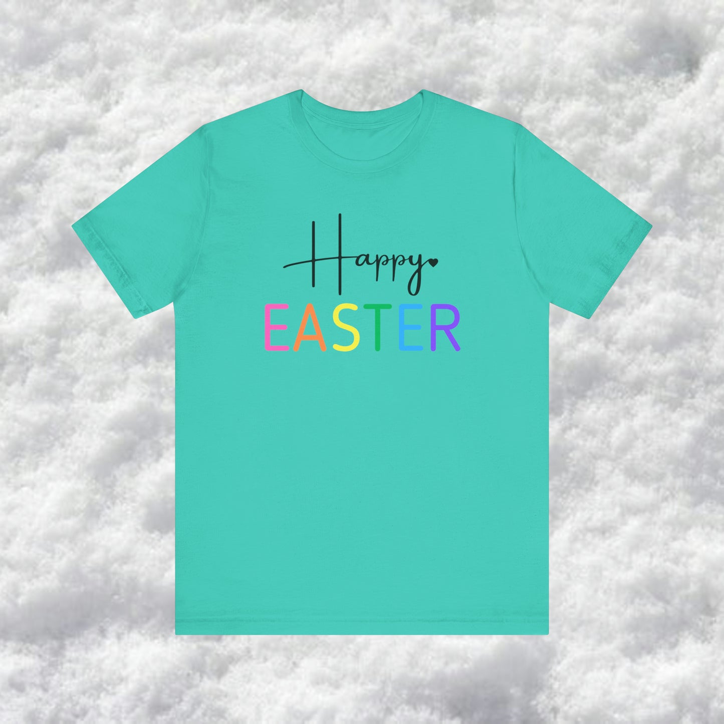 Cheerful Easter Tee - Colorful Spring Celebration