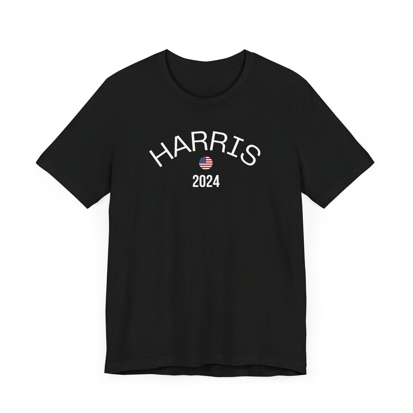 Kamala Harris 'HARRIS 2024' Patriotic T-Shirt - Front and Back Design for Change