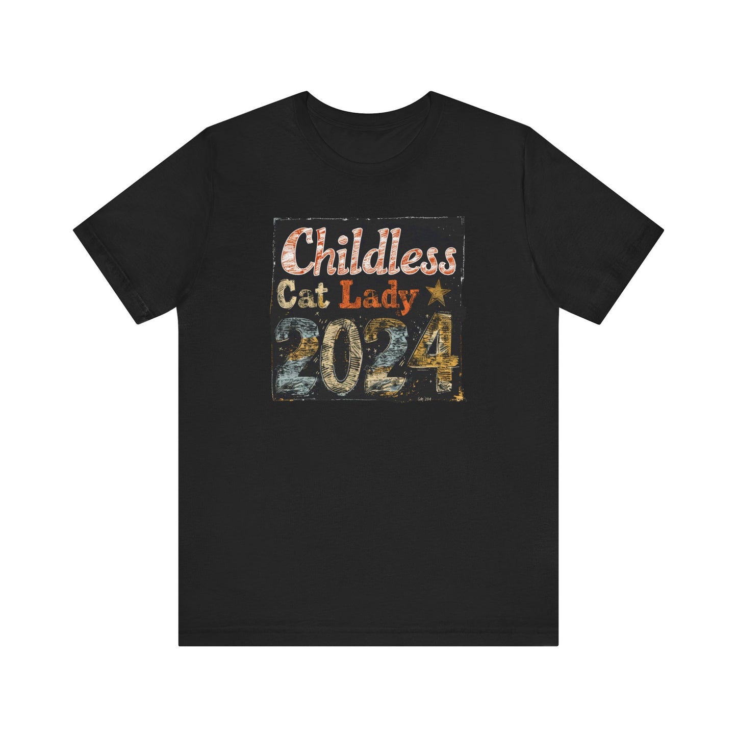 Childless Cat Lady 2024 T-Shirt Collection | Funny Political and Cat Lover Tees for Election Day Humor