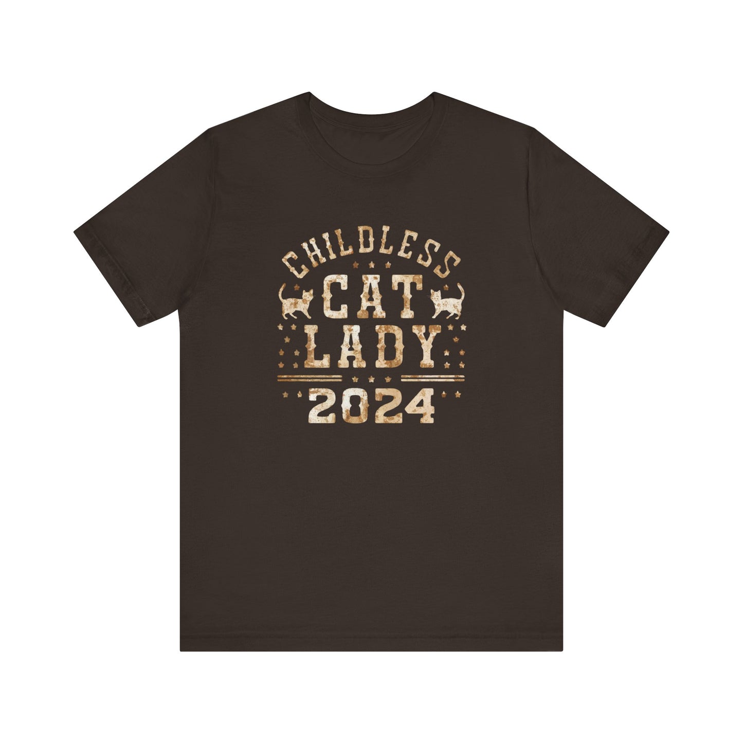 Childless Cat Lady 2024 T-Shirt Collection | Funny Political and Cat Lover Tees for Election Day Humor