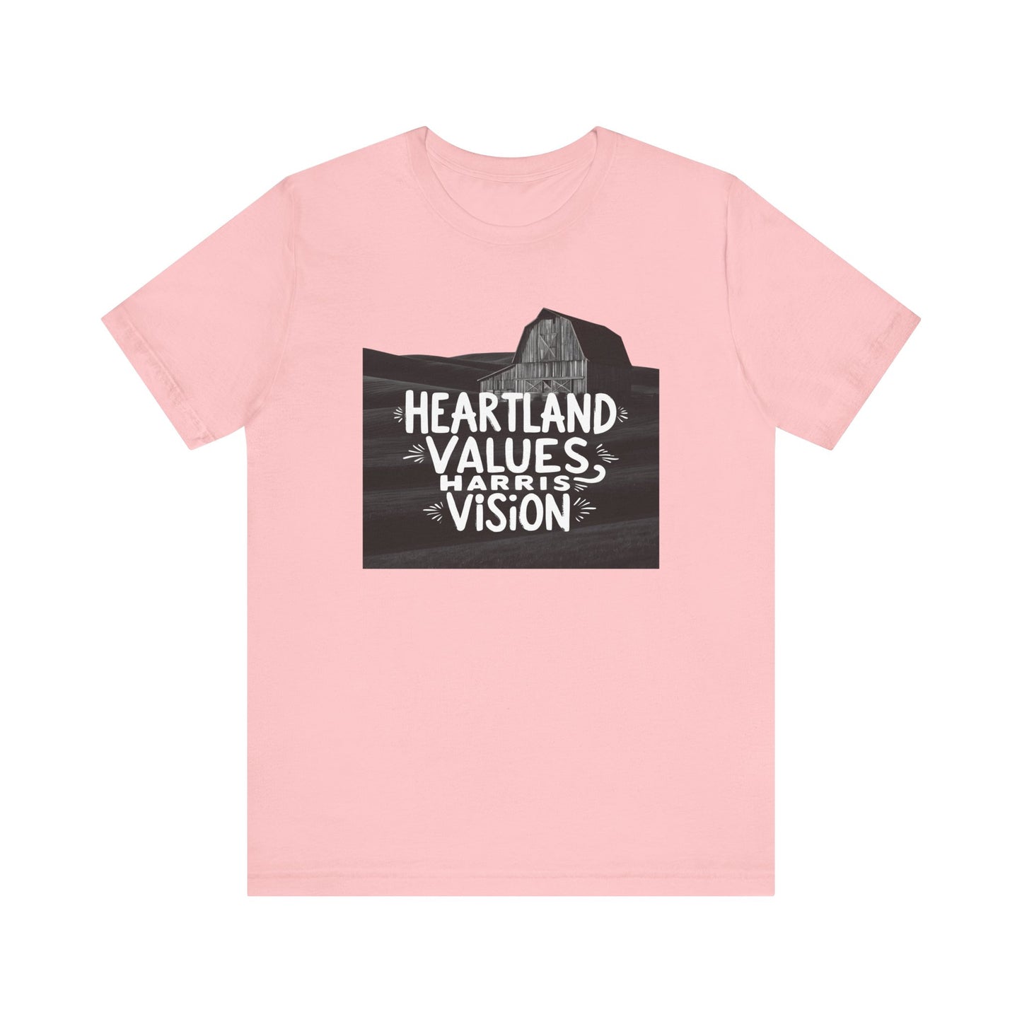 Kamala Harris 'Heartland Values, Harris Vision' T-Shirt - Uniting America