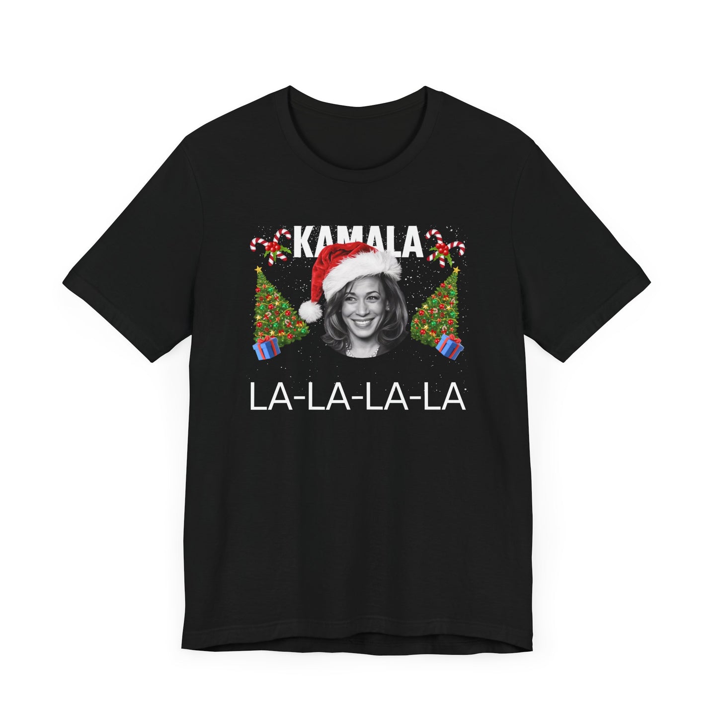 Kamala La-La-La-La Christmas Shirt - Fun Holiday Tee for Harris 2024