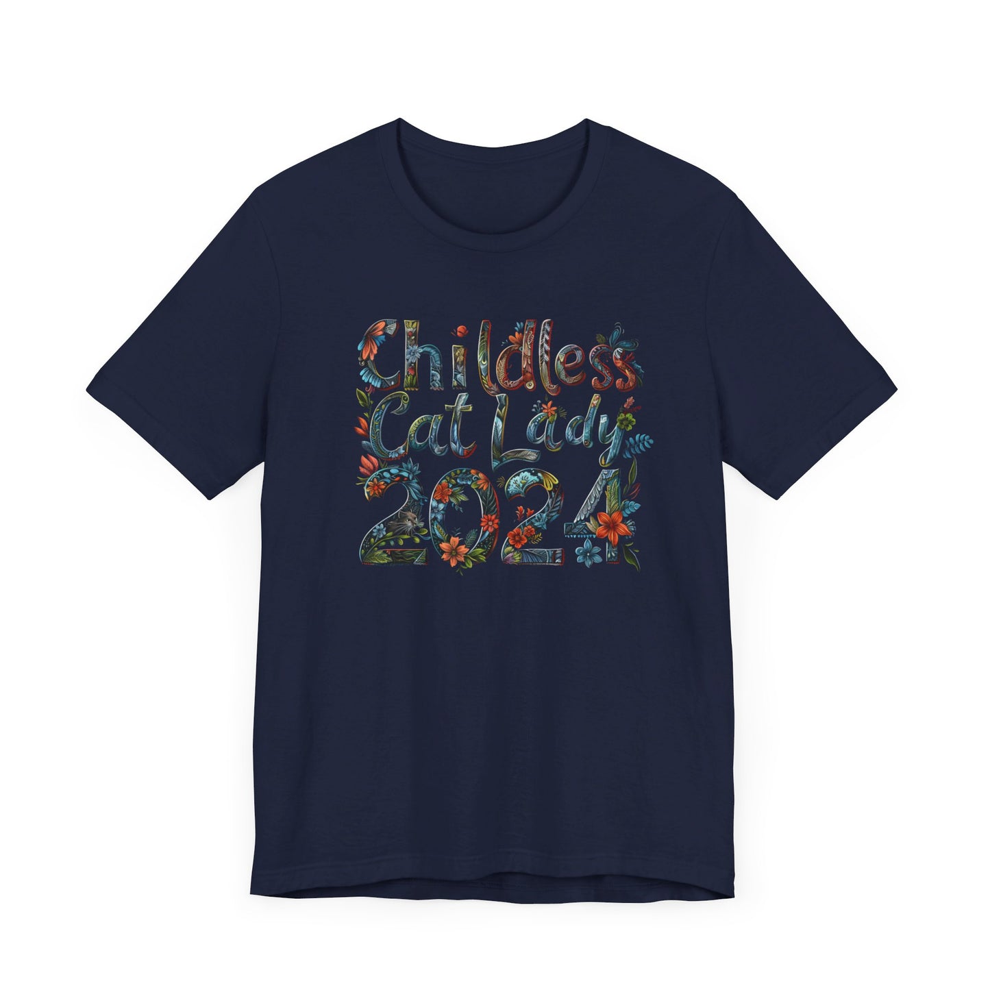 Childless Cat Lady 2024 T-Shirt Collection | Funny Political and Cat Lover Tees for Election Day Humor