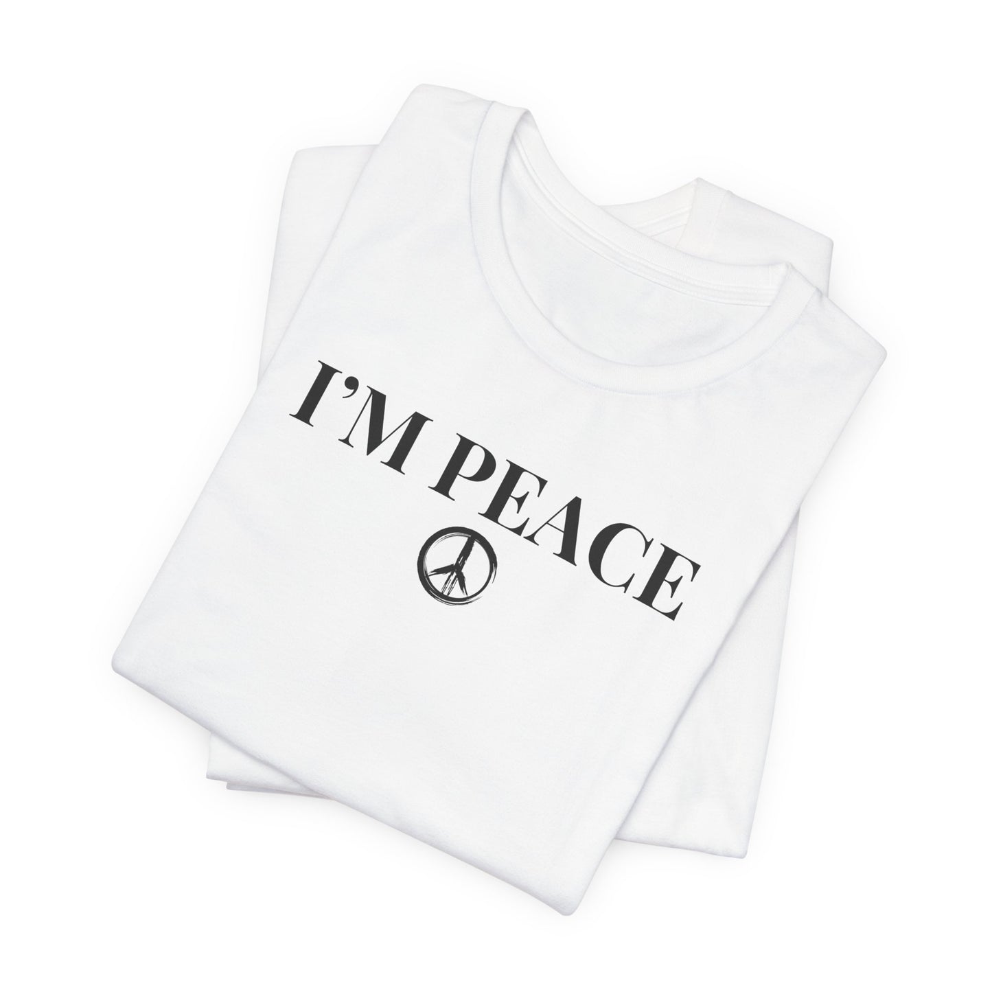 Couples Funny T-Shirts, "I Come in Peace" & "I'm Peace"