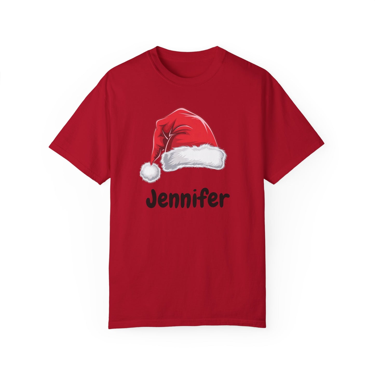 Personalized Santa Christmas Shirt, Custom Xmas Gifts & Holiday Tees