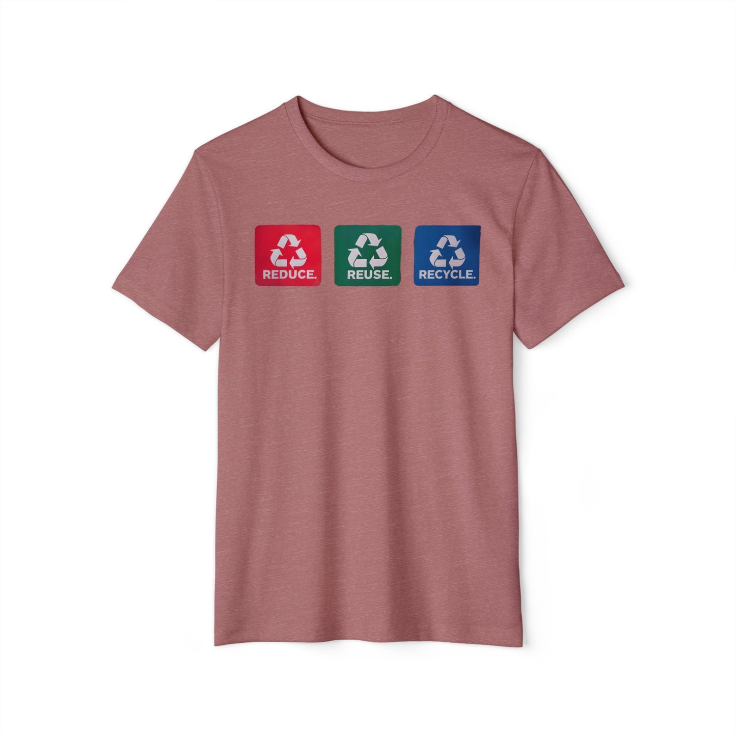 Reduce, Reuse, Recycle: Eco-Friendly Organic Cotton Tee