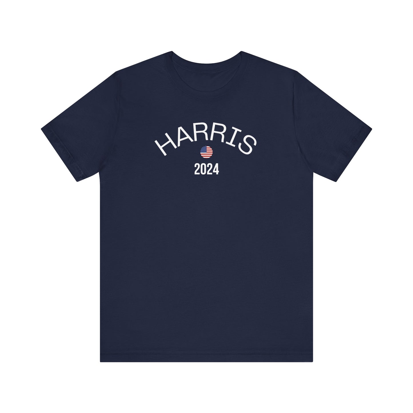 Kamala Harris 'HARRIS 2024' Patriotic T-Shirt - Front and Back Design for Change