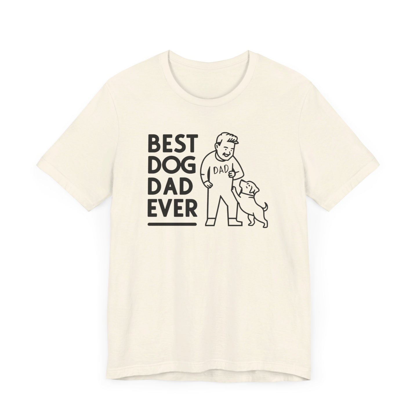 Best Dog Dad Ever T-Shirt | Perfect Gifts for Dog-Loving Dads