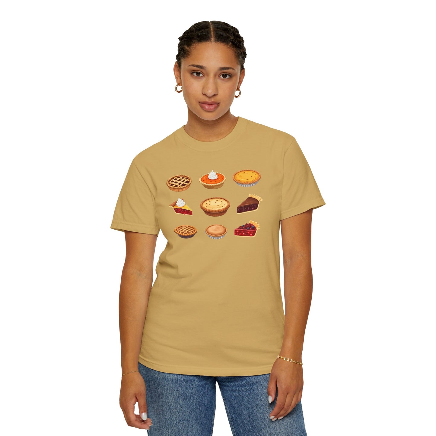 Comfort Colors Fall Pumpkin Pie Baking Shirt, Trendy Thanksgiving T-Shirt