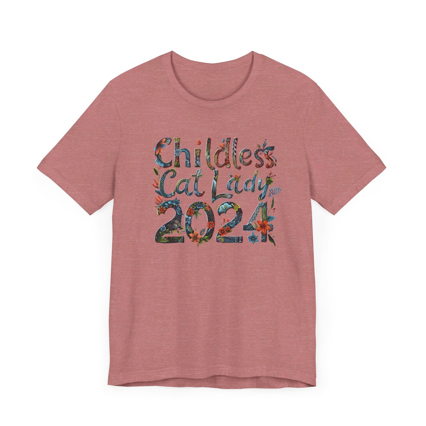 Childless Cat Lady 2024 T-Shirt Collection | Funny Political and Cat Lover Tees for Election Day Humor