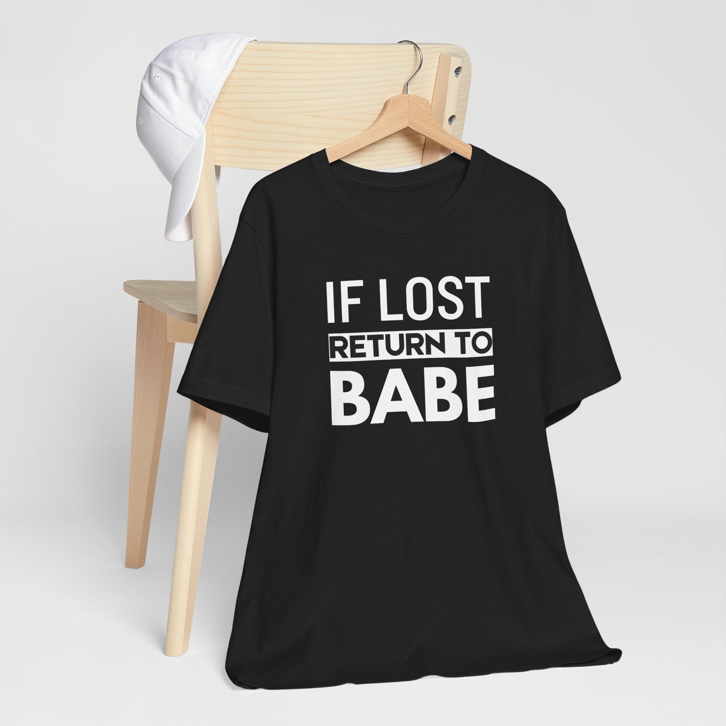 Funny Couples Hat, "If Lost Return to Babe" & "I Am Babe"