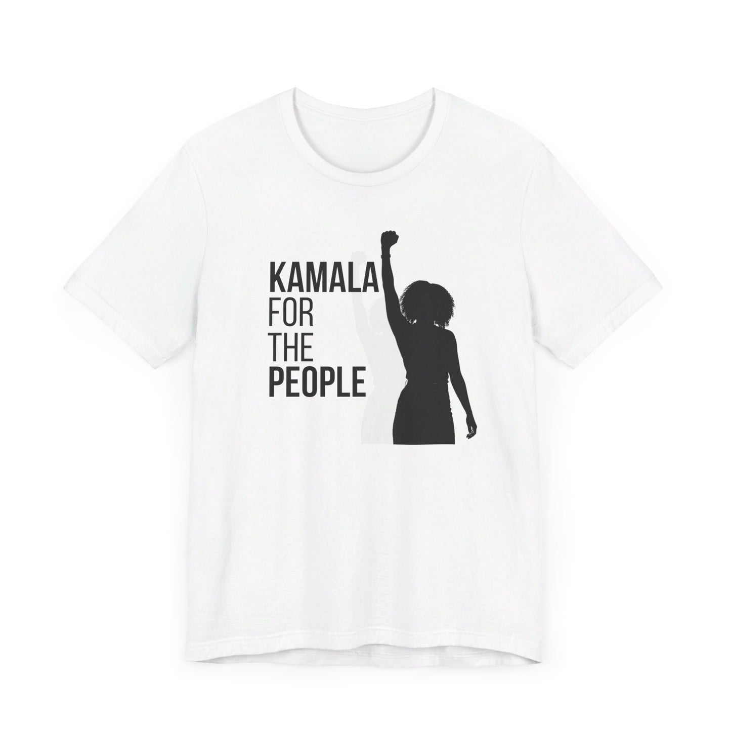 Kamala Harris 'For The People' Silhouette T-Shirt - Empowerment and Equality