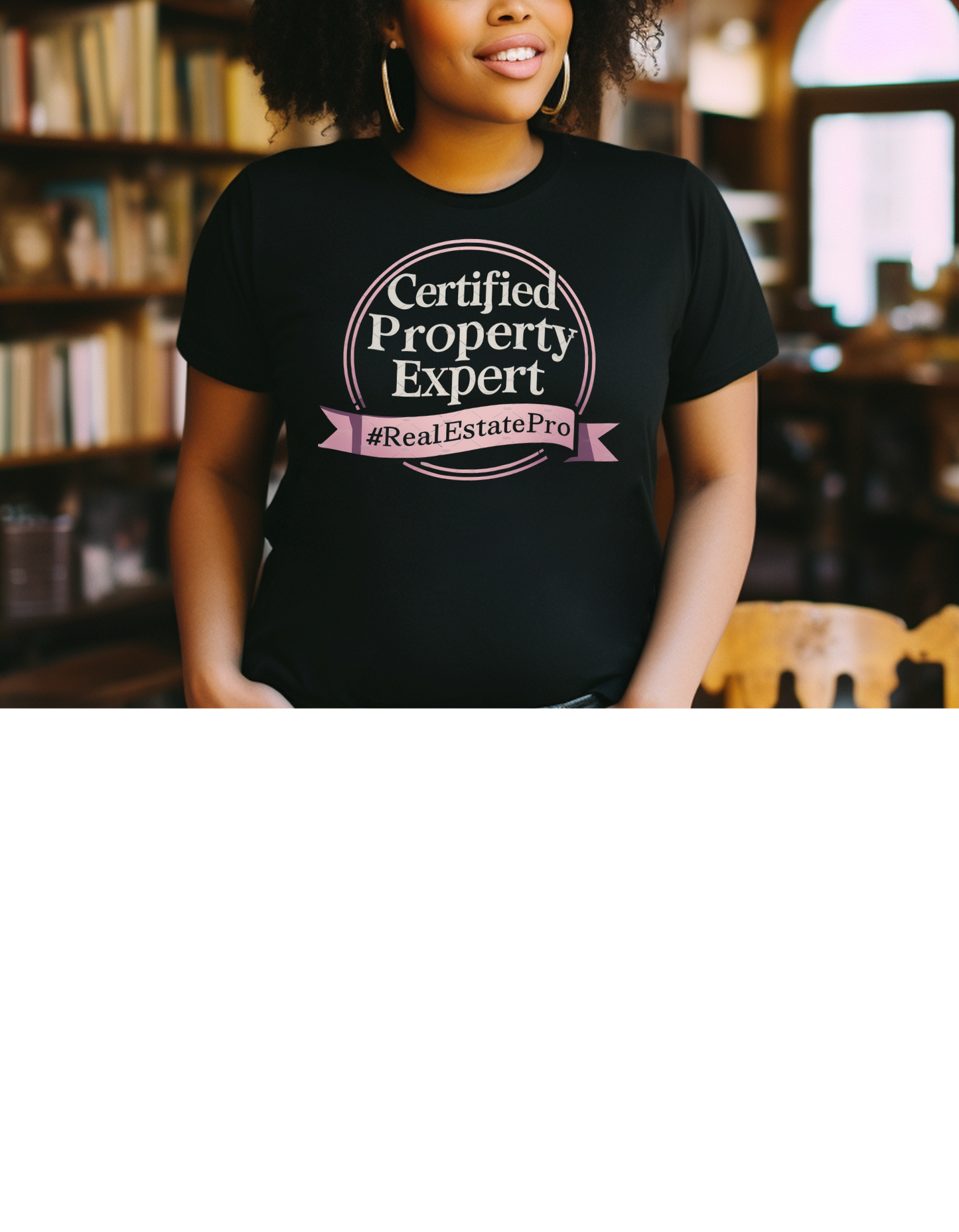 Elite Realtor's Crest Tee, Showcase Your Expertise