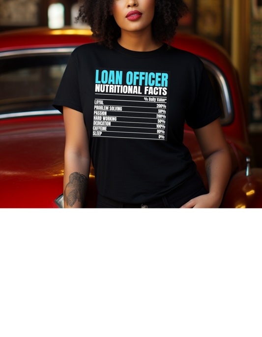 Loan Officer Fuel Tee - A Dose of Daily Dedication