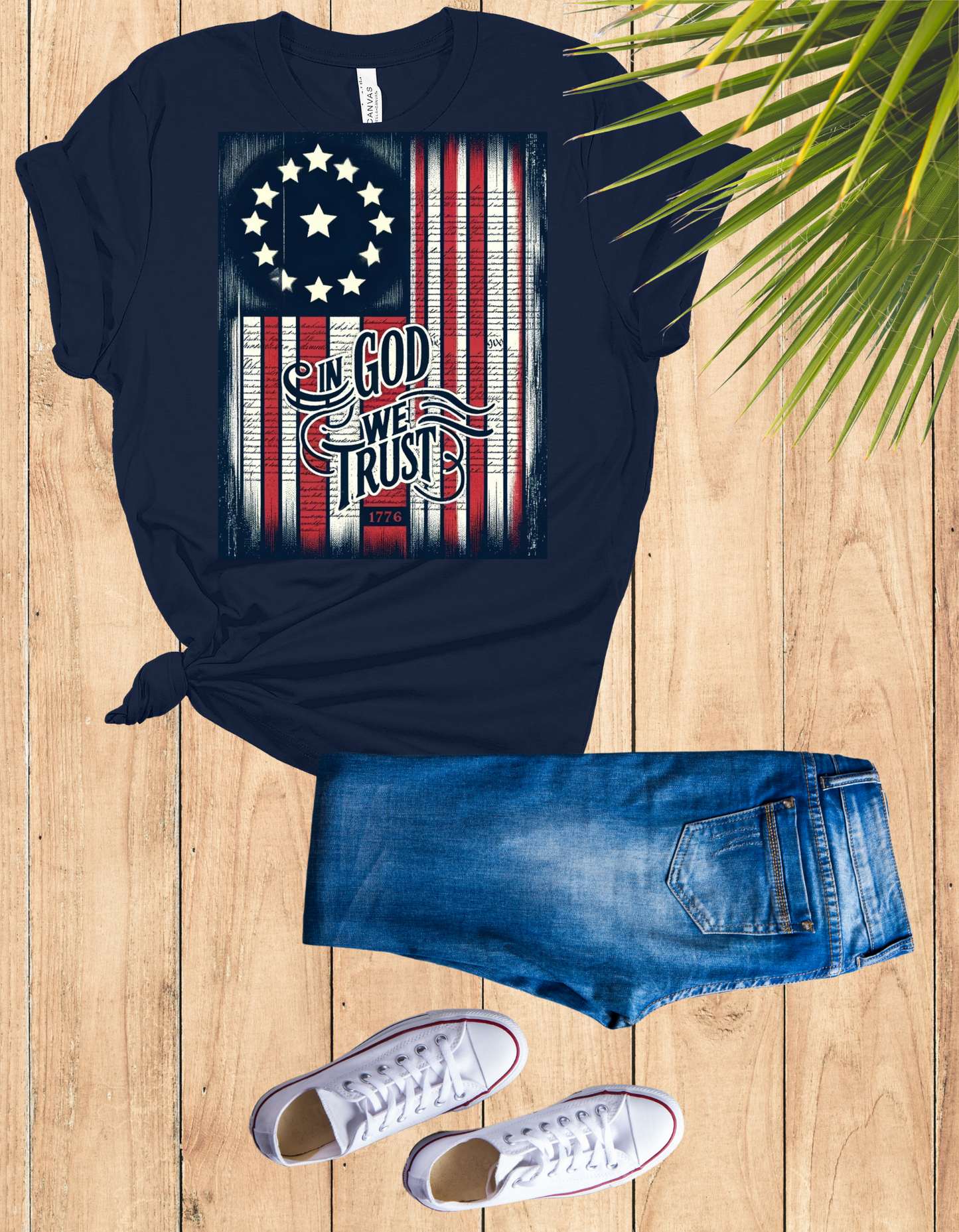 Patriotic 'In God We Trust' 4th of July Shirt – Celebrate Freedom in Style!