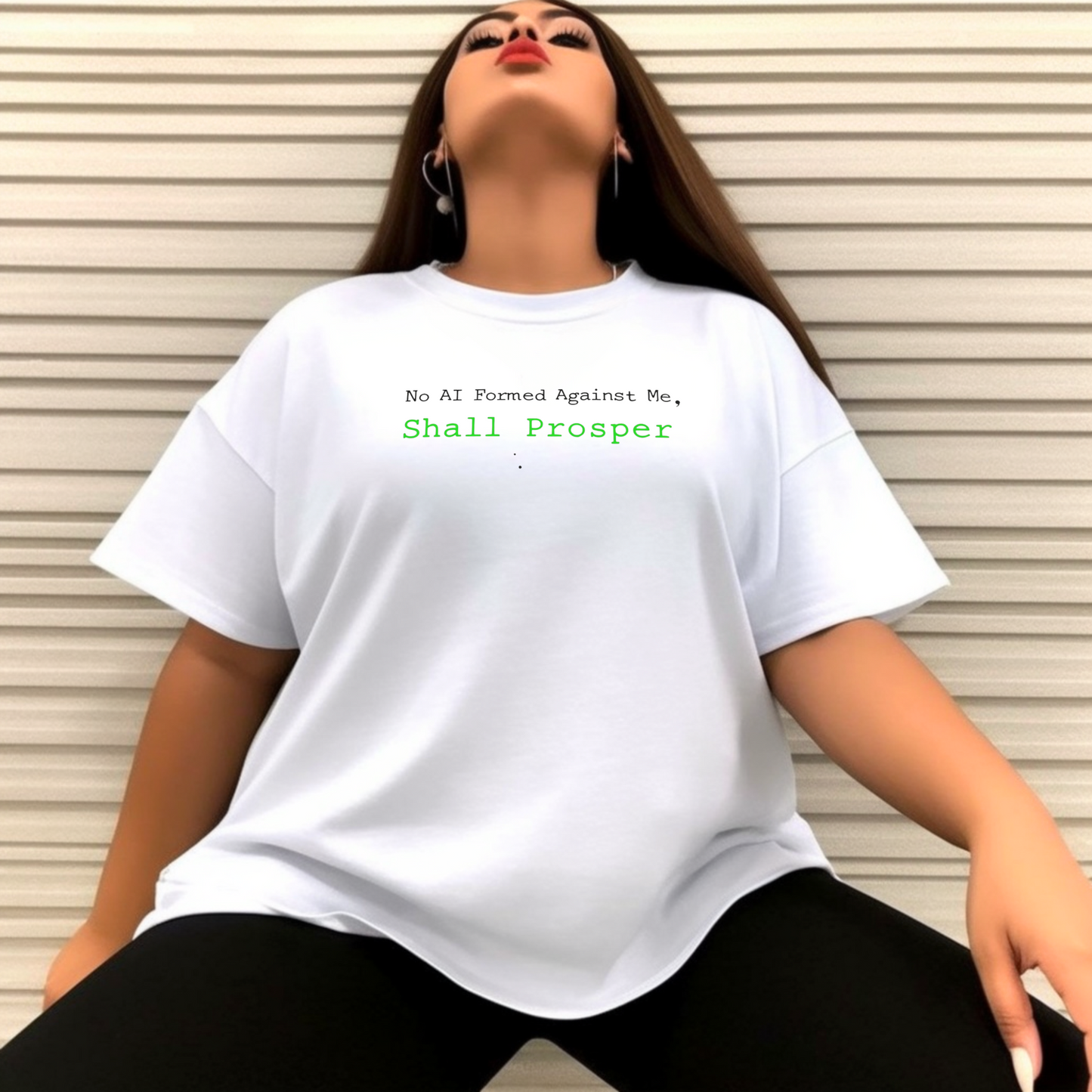 No AI Formed Against Me Unisex Garment-Dyed T-Shirt | Motivational Tee for Tech Enthusiasts